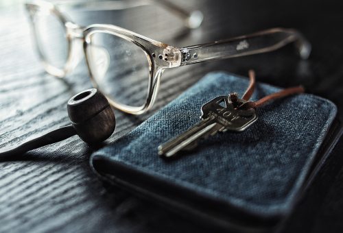 Glasses and wallets