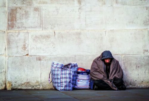 Homeless person