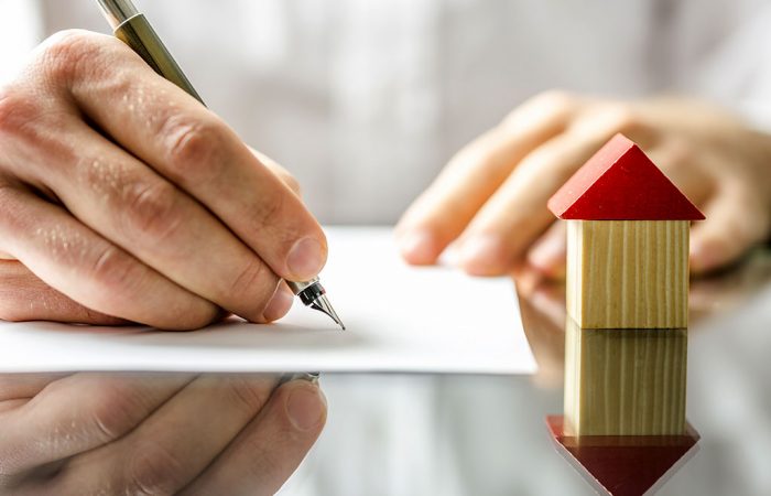 Person writing letter