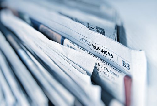 Collection of newspapers