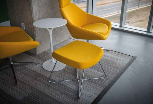 Yellow furniture