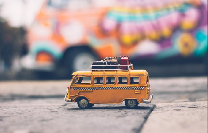 Toy camper van