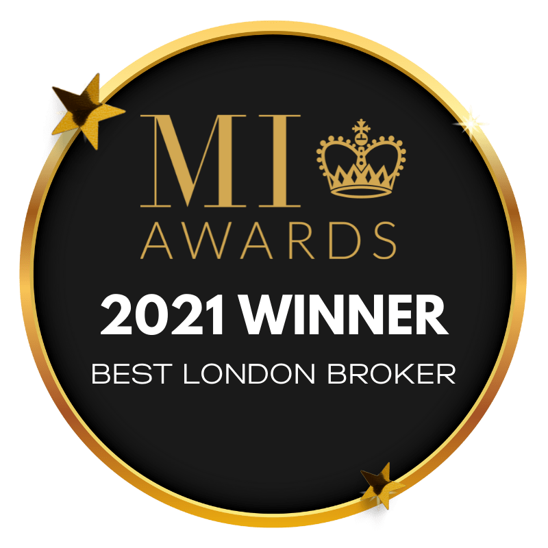 Mortgage Introducer Awards 2021 winner badge for Best London Broker
