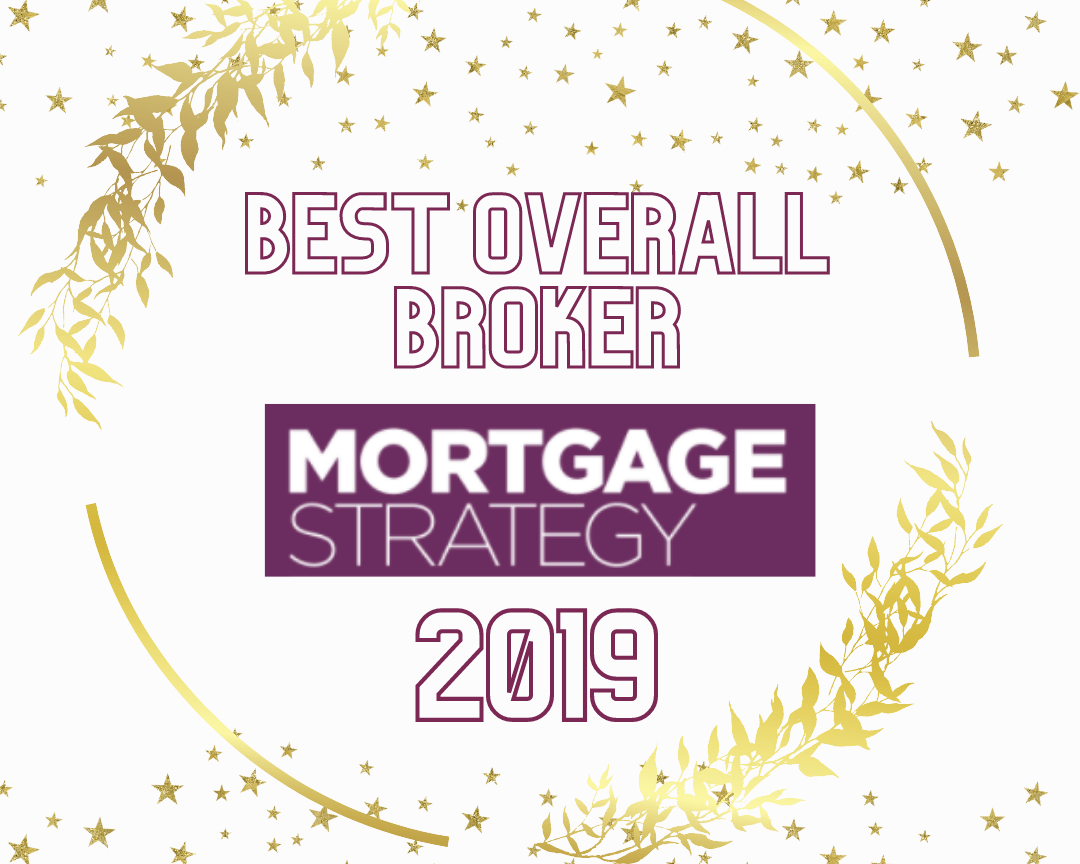 Mortgage Strategy 2019 award graphic for Best Overall Broker