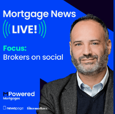Mortgage News Live graphic: Brokers on social