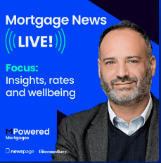 Mortgage News Live graphic: Insights, rates and wellbeing